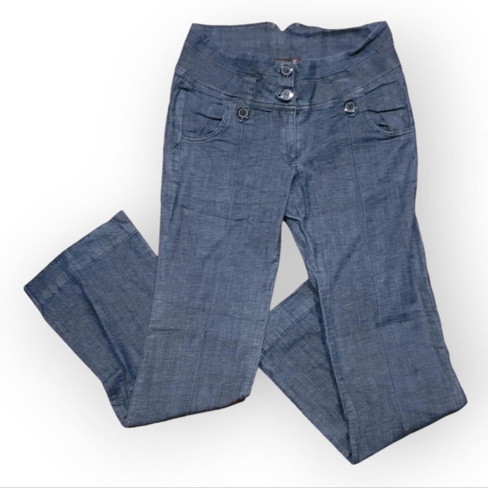 Goodtime Size 7 Straight Leg Trouser Jean Pants